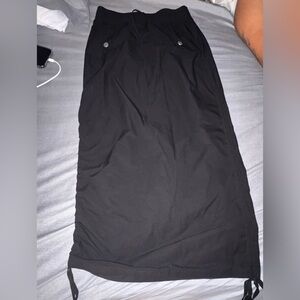 SHEIN Black Maxi Skirt